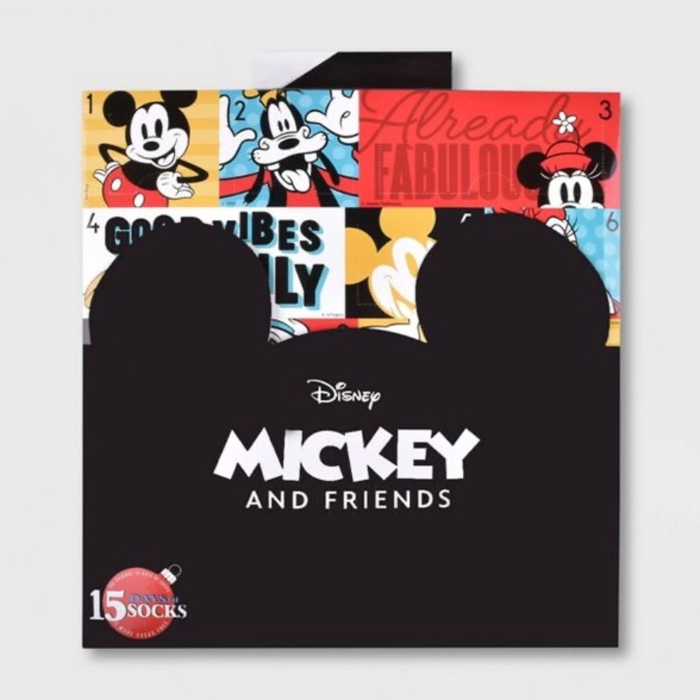 Women's Mickey Mouse & Friends 15 Days of Socks